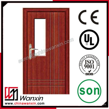 Puerta de madera interior de PVC para la habitación (WX-PW-502)